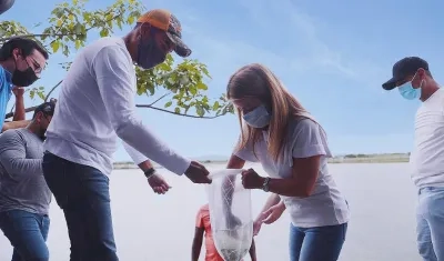 La Gobernadora del Atlántico, Elsa Noguera.