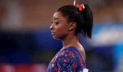 La gimnasta norteamericana Simone Biles.