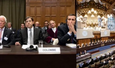 Defensa de Colombia ante la Corte Internacional de Justicia de La Haya.