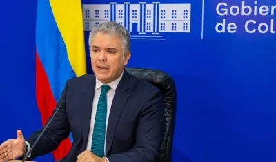 El Presidente de la República, Iván Duque.