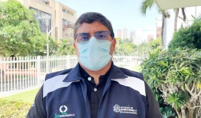 Humberto Mendoza, Secretario de Salud.