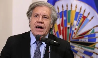 Luis Almagro, secretario de la OEA.