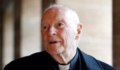 El excardenal estadounidense Theodore McCarrick.