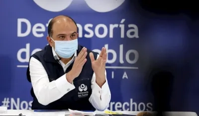 El Defensor del Pueblo, Carlos Camargo.