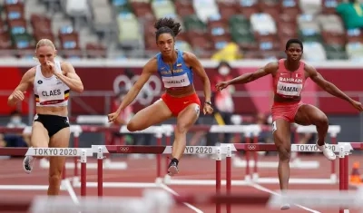 Melissa González, atleta colombiana. 