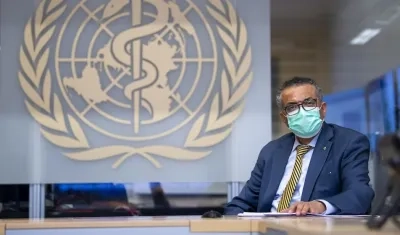 El director general de la OMS, Tedros Adhanom Ghebreyesus.