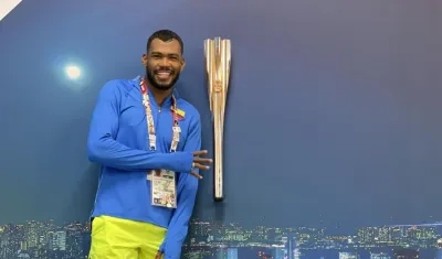 Anthony Zambrano, atleta colombiano. 