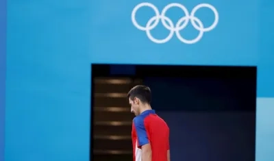 El tenista serbio Novak Djokovic.