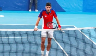 Novak Djokovic, tenista serbio. 