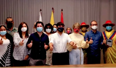 Presentación de la nueva directora del Carnaval.