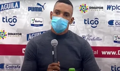 Luis Amaranto Perea, entrenador de Junior. 