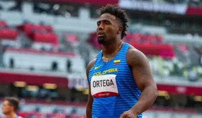 Mauricio Ortega, atleta colombiano. 