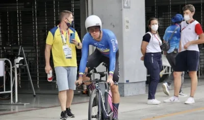 Rigoberto Urán, ciclista colombiano.