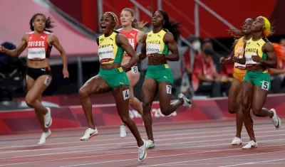 La jamaicana Elaine Thompson-Herah.