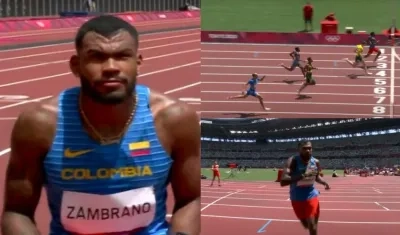 Anthony Zambrano, atleta colombiano. 