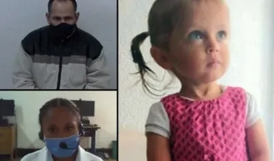 Nilson Díaz, Carolina Galván y Sara Sofía.