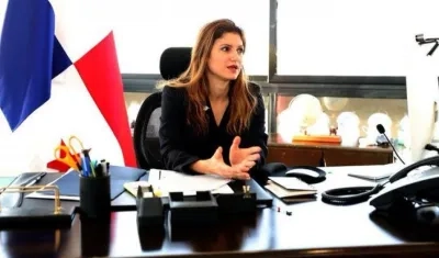 La canciller panameña, Erika Mouynes.