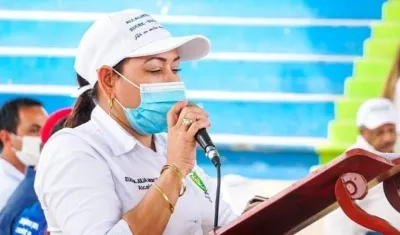 Elvira Julia Mercado, alcaldesa de Sucre, Sucre.