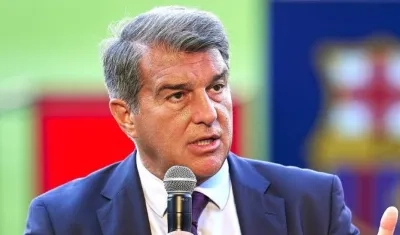 El presidente del Barcelona, Joan Laporta.