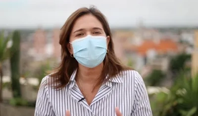 María Teresa Fernández, secretaria de Cultura de Barranquilla.