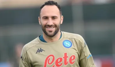 El arquero colombiano David Ospina.