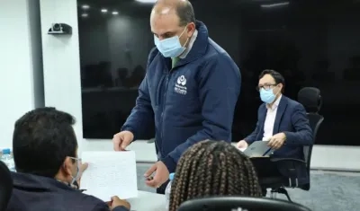 Reunión de Defensor del Pueblo con capturados en Haití