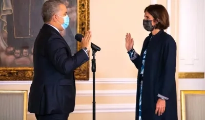 Posesión de la nueva Directora del DNP, Alejandra Botero Barco.