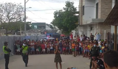 La víctima falleció en el mismo lugar de los hechos. 
