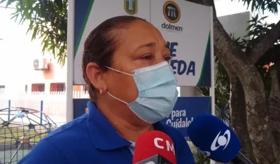 Mayiela Barrios, Secretaria de salud de Soledad.
