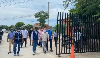 Reapertura de la Universidad del Atlántico.