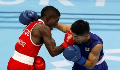 Pelea de Yuberjen Martínez ante Ryomei Tanaka