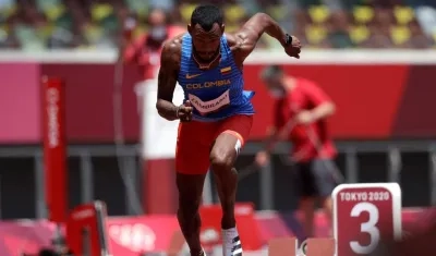 Anthony Zambrano, atleta colombiano. 