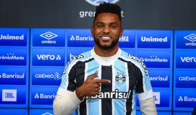 Miguel Àngel Borja, delantero de cordobés. 