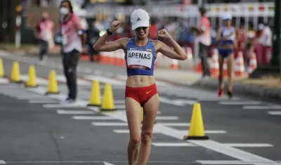 La colombiana Lorena Arenas.