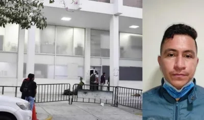 Jorge Luis Rodríguez Ortiz fue llevado a la URI de la Fiscalía. 