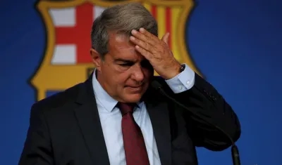 El presidente del FC Barcelona, Joan Laporta.