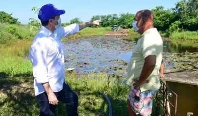 El gobernador (e) del Atlántico, Miguel Vergara.