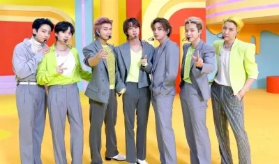 BTS, banda de música coreana.