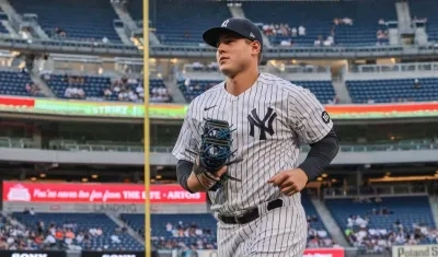 Anthony Rizzo, pelotero de los Yankees. 