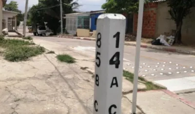 Lugar donde ocurrió el crimen. 