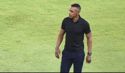 Luis Amaranto Perea, DT del Junior.