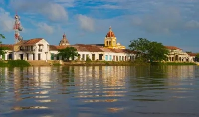 Aspecto del municipio de Mompox. 