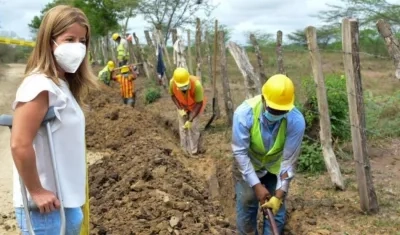 La Gobernadora del Atlántico, Elsa Noguera.