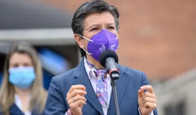 Claudia López, Alcaldesa de Bogotá.