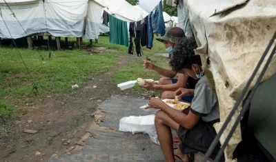 Más de 18.000 migrantes llegaron a Panamá desde Colombia en julio, según MSF.