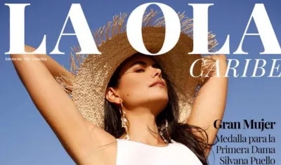 Johanna Cure, portada de La Ola Caribe.