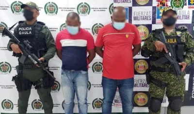 Carlos Periñán Zúñiga y  Jhon Jairo Villadiego Altamiranda.