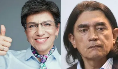 Claudia López recibe críticas de Gustavo Bolívar por señalarlo de auspiciador de vándalos.