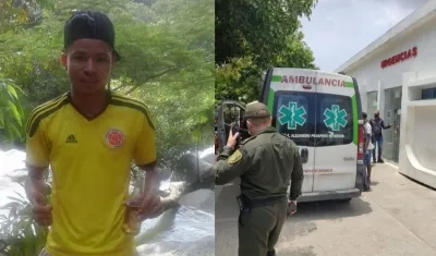 La víctima mortal Jesús Alberto De la Hoz.