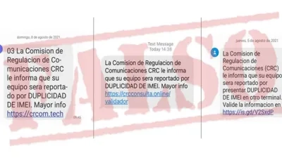 Alertan por mensajes de textos sobre supuesto bloqueo de celulares